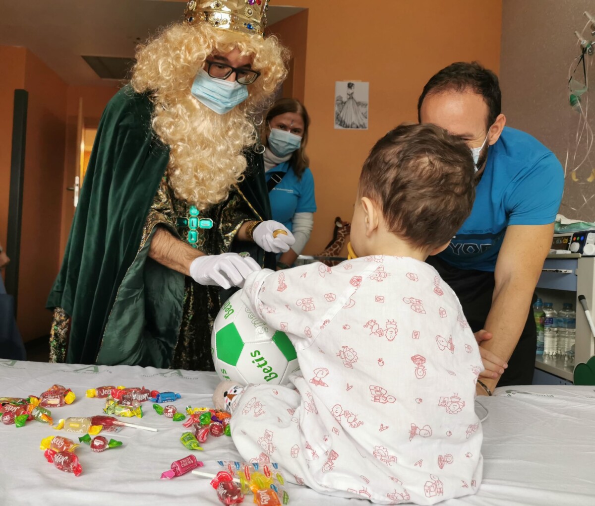 Fiesta de Reyes Hospital de Valme